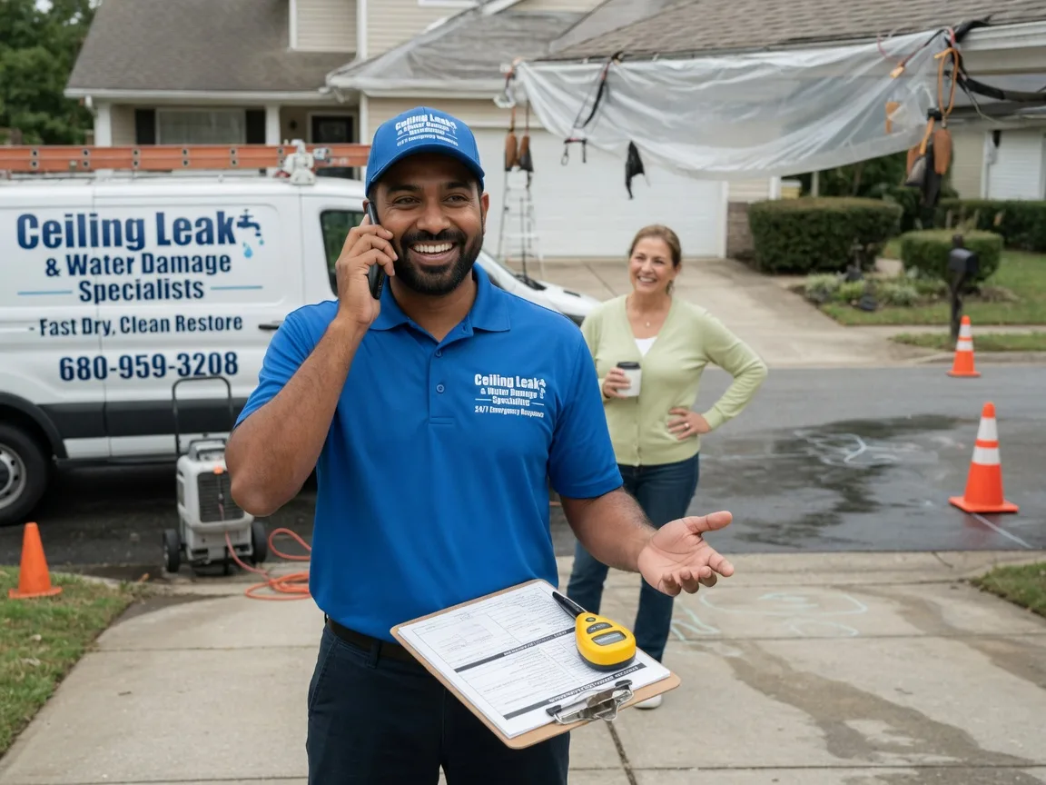 Ceiling Leak Cleanup Nescopeck, PA FAQs